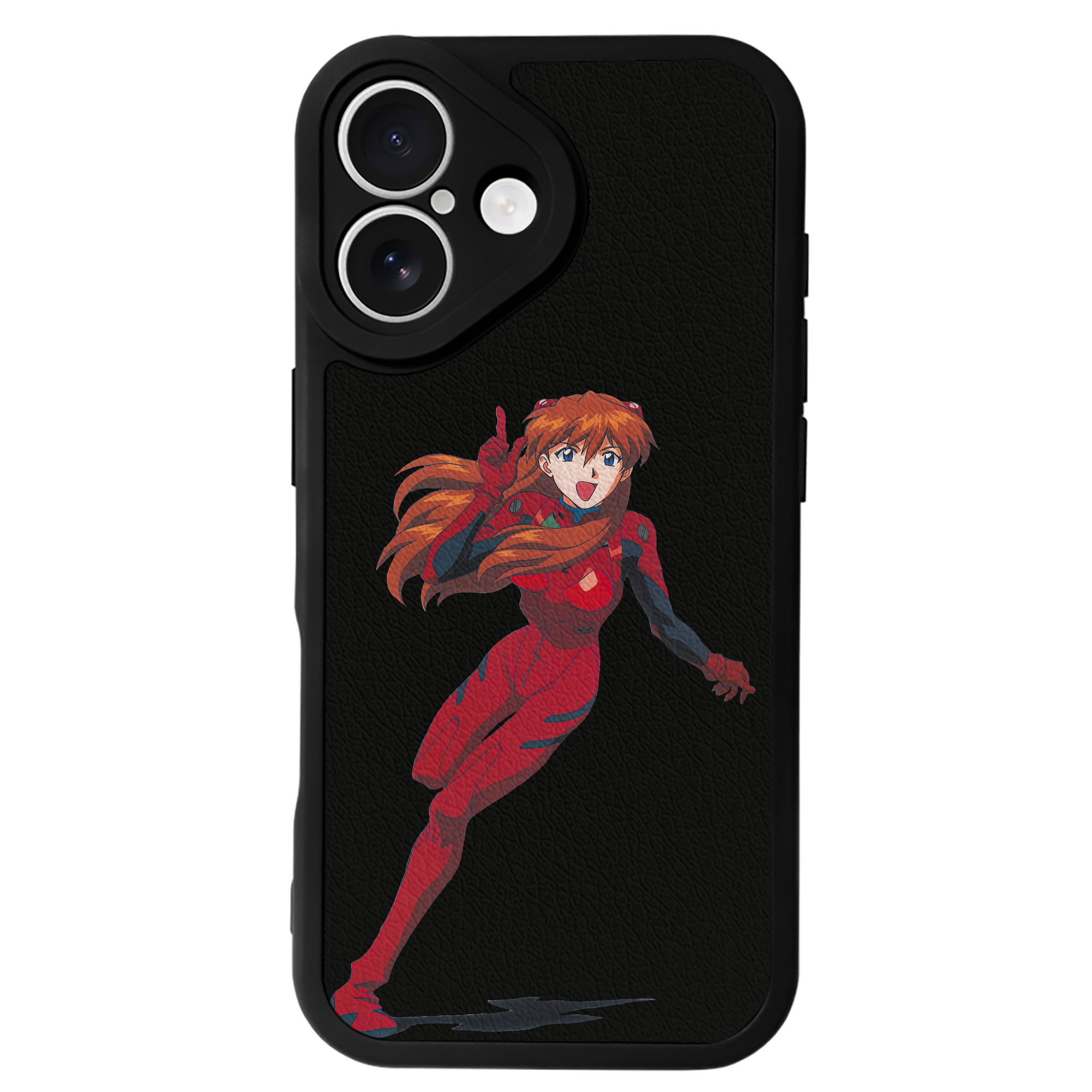 （画像用） EVA 新世紀エヴァンゲリオン 【iPhone 16シリーズ対応】シリコンスマホケース（レザー調） 材質：シリコン